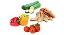 Mijotée de volaille et ratatouille